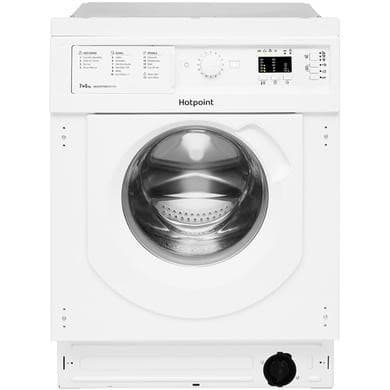 Hotpoint Anti-stain 7kg Wash 5kg Dry 1400rpm Integrated Washer Dryer- - Quiet, Steam - White
