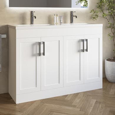 1200mm Paintable Freestanding Vanity Unit with Basin - Orlando