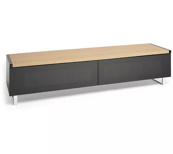 AVF Panorama 1600 mm TV Stand for up to 80" TVs – Light Oak & Grey Oak