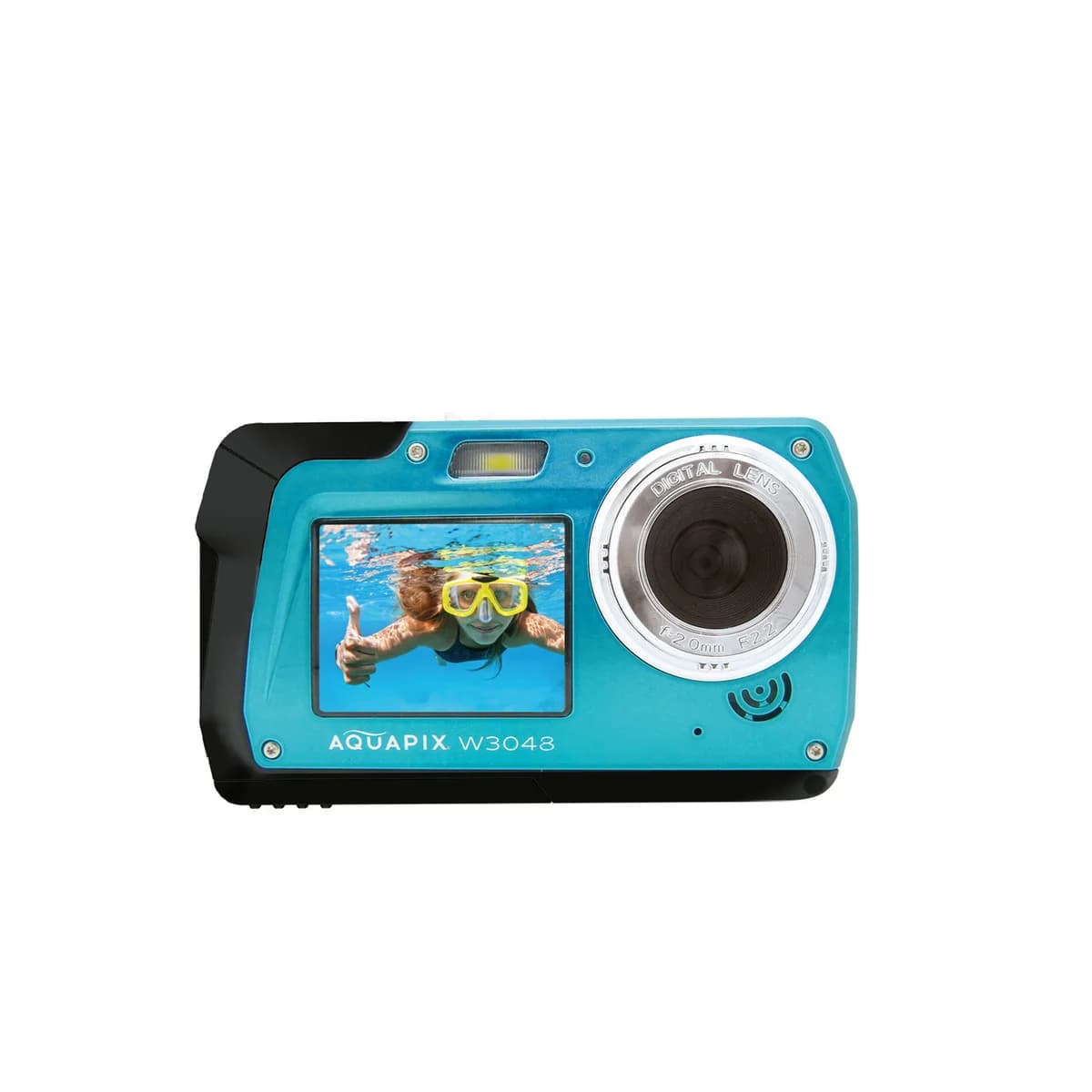 Easypix Aquapix W3048 Edge Camera – Ice Blue | 267-10075