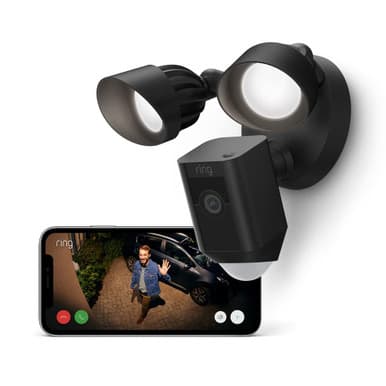 Ring Floodlight Cam Wired Plus - Black | B08F6HMZ7C