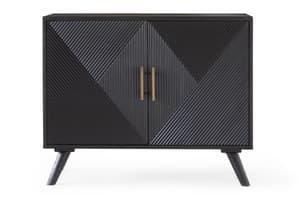 Ayda 2 Doors Sideboard | Black