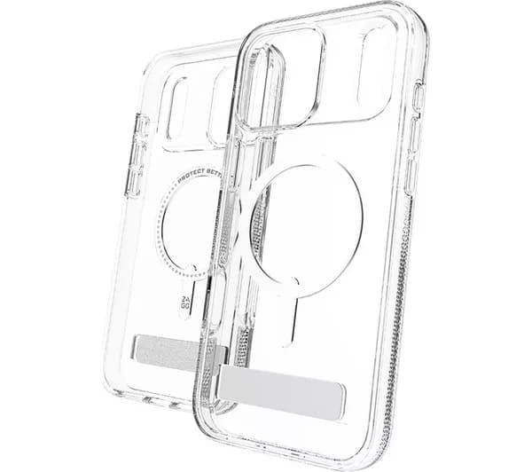 ZAGG Crystal Palace Snap Kickstand iPhone 17 Pro Max Case - Clear