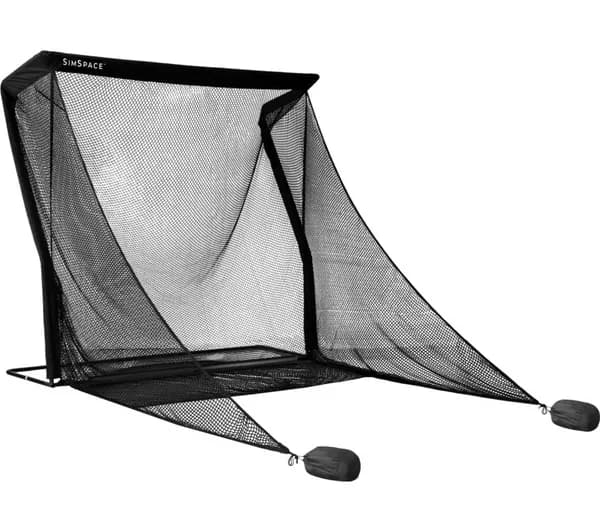 SIMSPACE Deluxe Home Golf Driving Net – Black