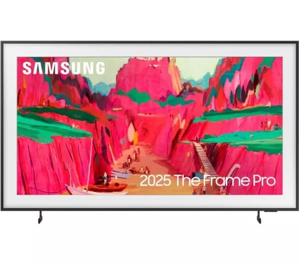 SAMSUNG The Frame Pro LS03FW 65" Neo QLED 4K Art Mode Vision AI Smart TV 2025 - QE65LS03FW