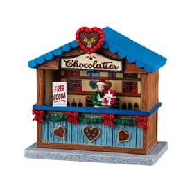 Chocolatier Market Stall 12cm