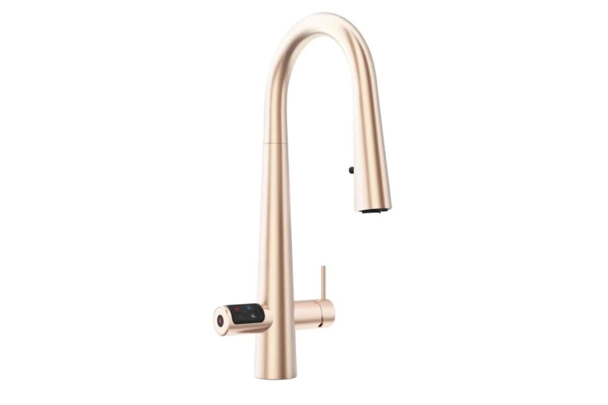 Zip Water HydroTap G5 Celsius Plus Pull-Out All in One Boiling Chilled Sparkling Hot & Cold Tap | Brushed Rose Gold