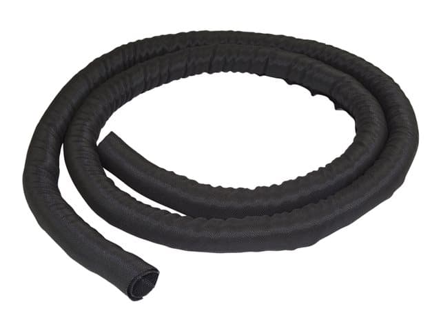 Startech 6.5' (2m) Cable Management Sleeve, Flexible Coiled Cable Wrap, 1.0-1.5" dia. Expandable Sleeve, Polyester Cord Manager/Protector/Concealer, B