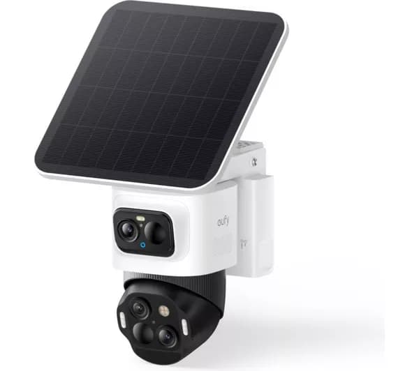 EUFY S4 4K Ultra HD WiFi Bullet-PTZ Security Camera with Solar Panel - 32 GB