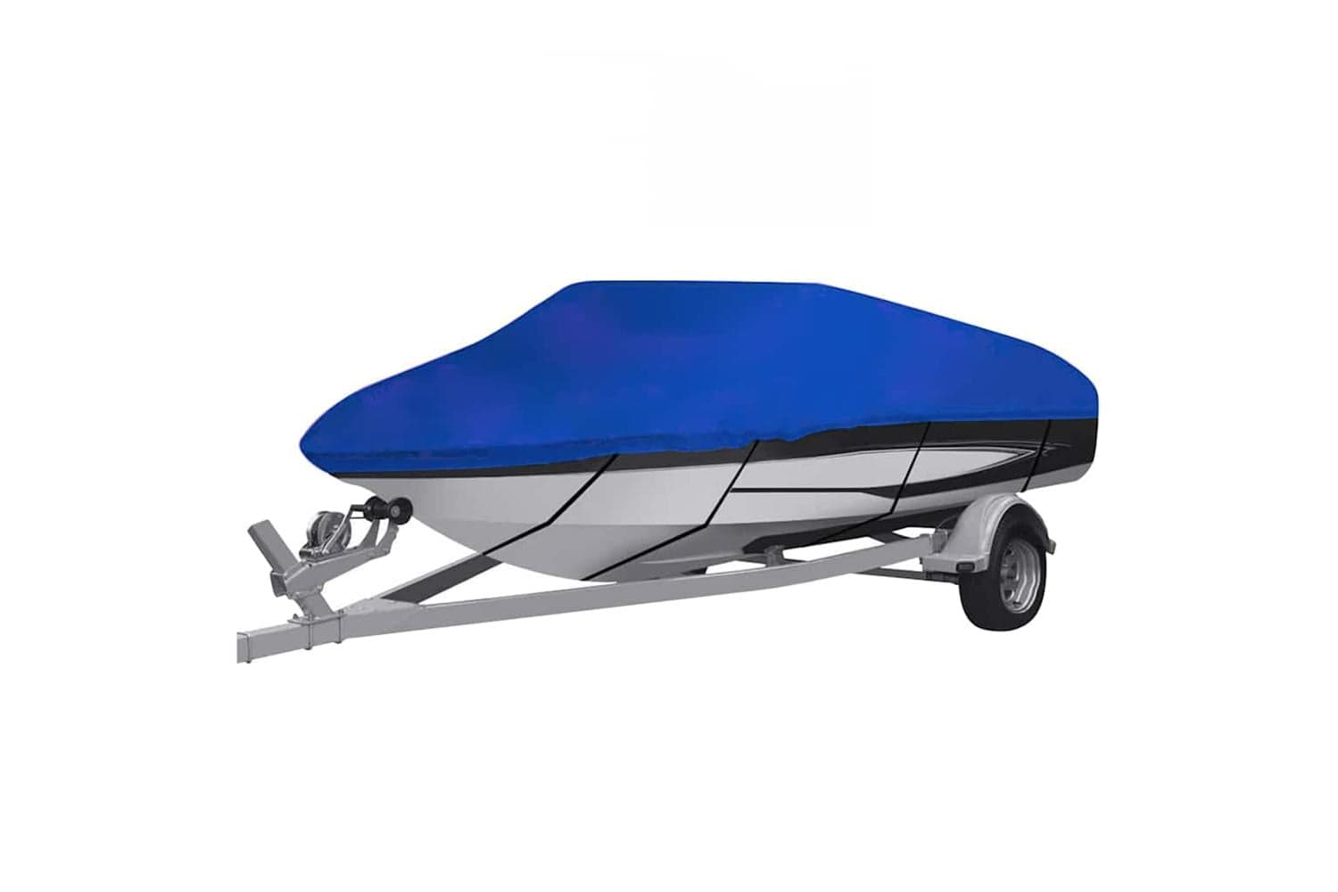 Vidaxl Boat Cover Blue 830x370x40 Cm