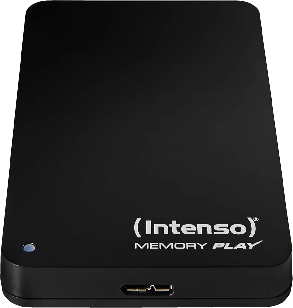 Intenso Memory Play 1TB 2.5-inch External TV Hard Drive, USB 3.2 - Black | 6021460