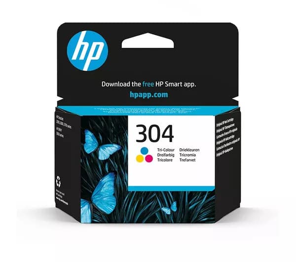 HP 304 Original Tri-colour Ink Cartridge