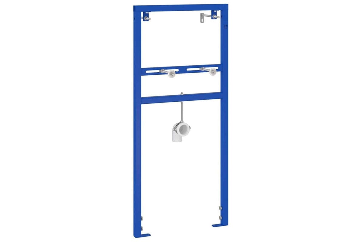 Bathroom Wall Support Manual Blue 50 X 175 X 136 Cm Steel