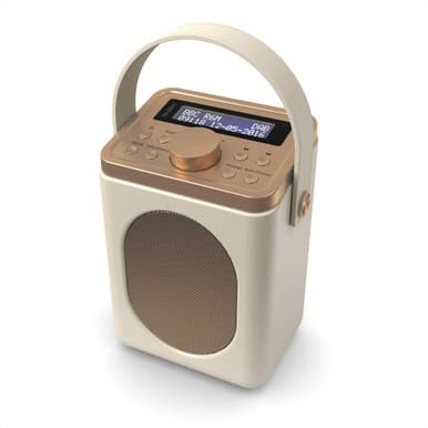 Majority Little Shelford Portable DAB Radio with Bluetooth - Cream | LSHDABCRM