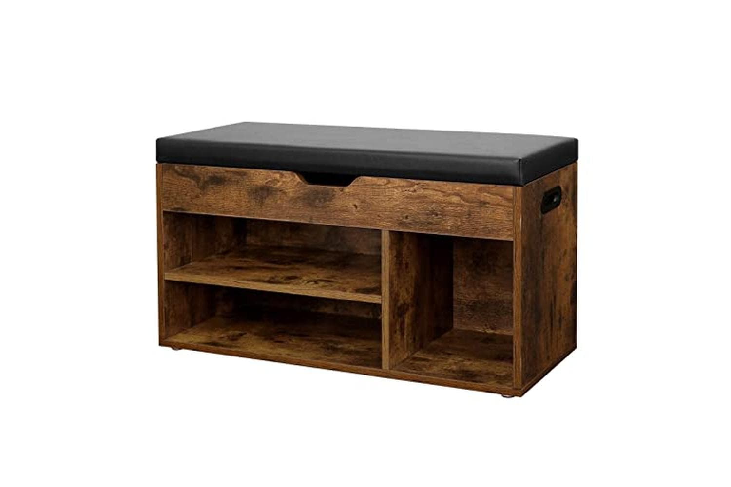 Vasagle LHS30BX Shoe Bench with 3 Compartments