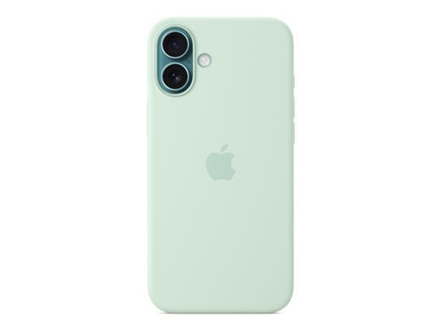 APPLE - Protective cover for mobile phone - MagSafe compatibility - silicone - aquamarine - for iPhone 16 Plus
