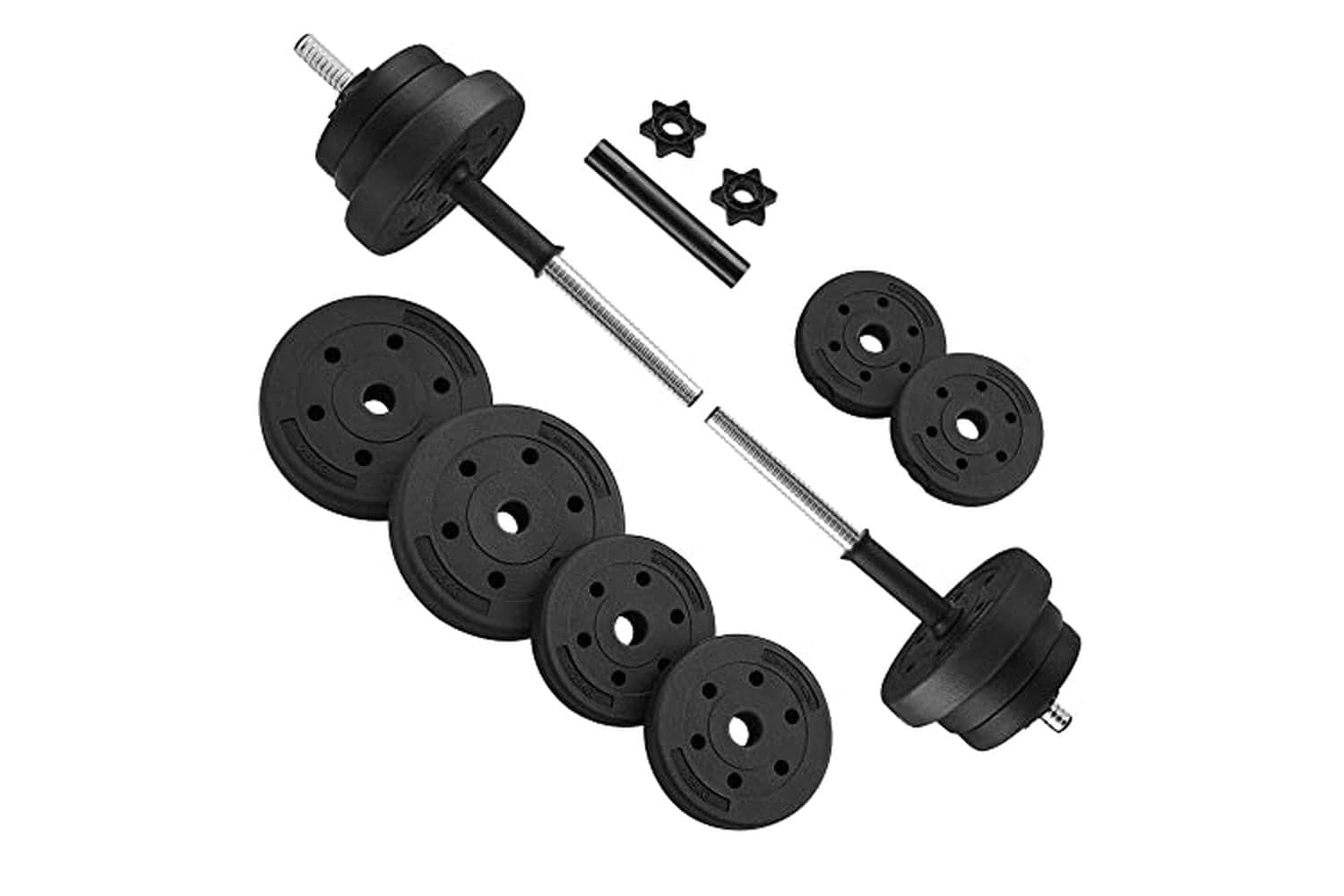 Songmics 2-in-1 Dumbbells Set