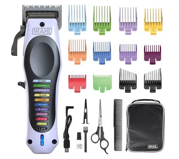 WAHL Colour Pro Hair Clipper - White & Black