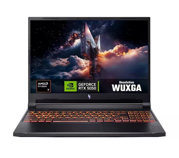 ACER Nitro V 16 AI 16" Gaming Laptop - AMD Ryzen 7, RTX 5050, 512 GB SSD