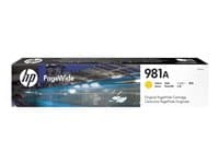 HP - 981A - yellow - original - PageWide - ink cartridge