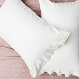 Emily Housewife Pillowcase Pair Cream