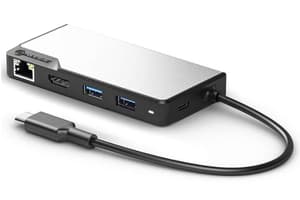 Alogic USB-C Fusion MAX 6-in-1 Hub V2 | Space Grey & Black