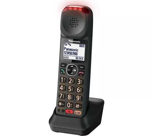 PANASONIC KX-TGMA45EM DECT Cordless Phone Additional Handset - Black