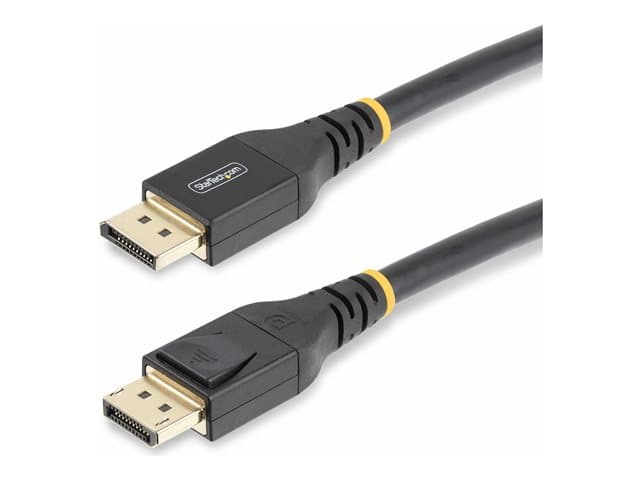STARTECH.COM - StarTech 25ft (7m) VESA-Certified Active DisplayPort 1.4 Cable, DP8K w/HBR3/HDR10/MST/DSC 1.2/HDCP 2.2, 8K 60Hz, 4K 120Hz Video - Active DP 1.4 Cable M/M (DP14A-7M-DP-CABLE) - DisplayPort cable - DisplayPort to DisplayPort - 7 m