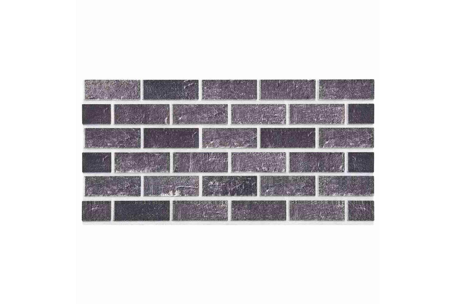 Vidaxl 149582 3d Wall Panels With Black & Grey Brick Design 10 Pcs Eps