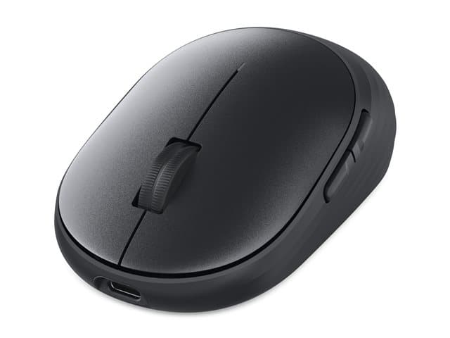 DELL - Pro 7 MS746 - mouse - rechargeable, compact - 2.4 GHz, Bluetooth - black