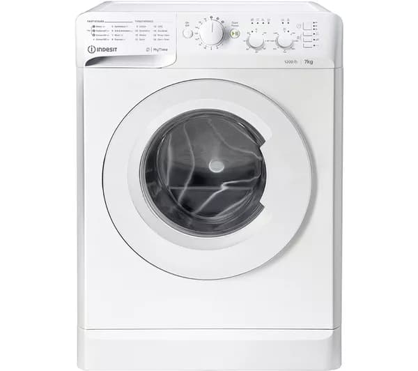 INDESIT Water Balance+ MTWC 71252 W UK 7 kg 1200 Spin Washing Machine - White