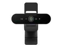 LOGITECH - BRIO 4K - Live streaming camera - colour - 13 MP - 4096 x 2160 - audio - USB-C