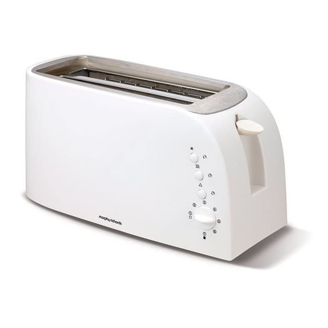 Morphy Richards Essentials 4 Slice Toaster White 980507
