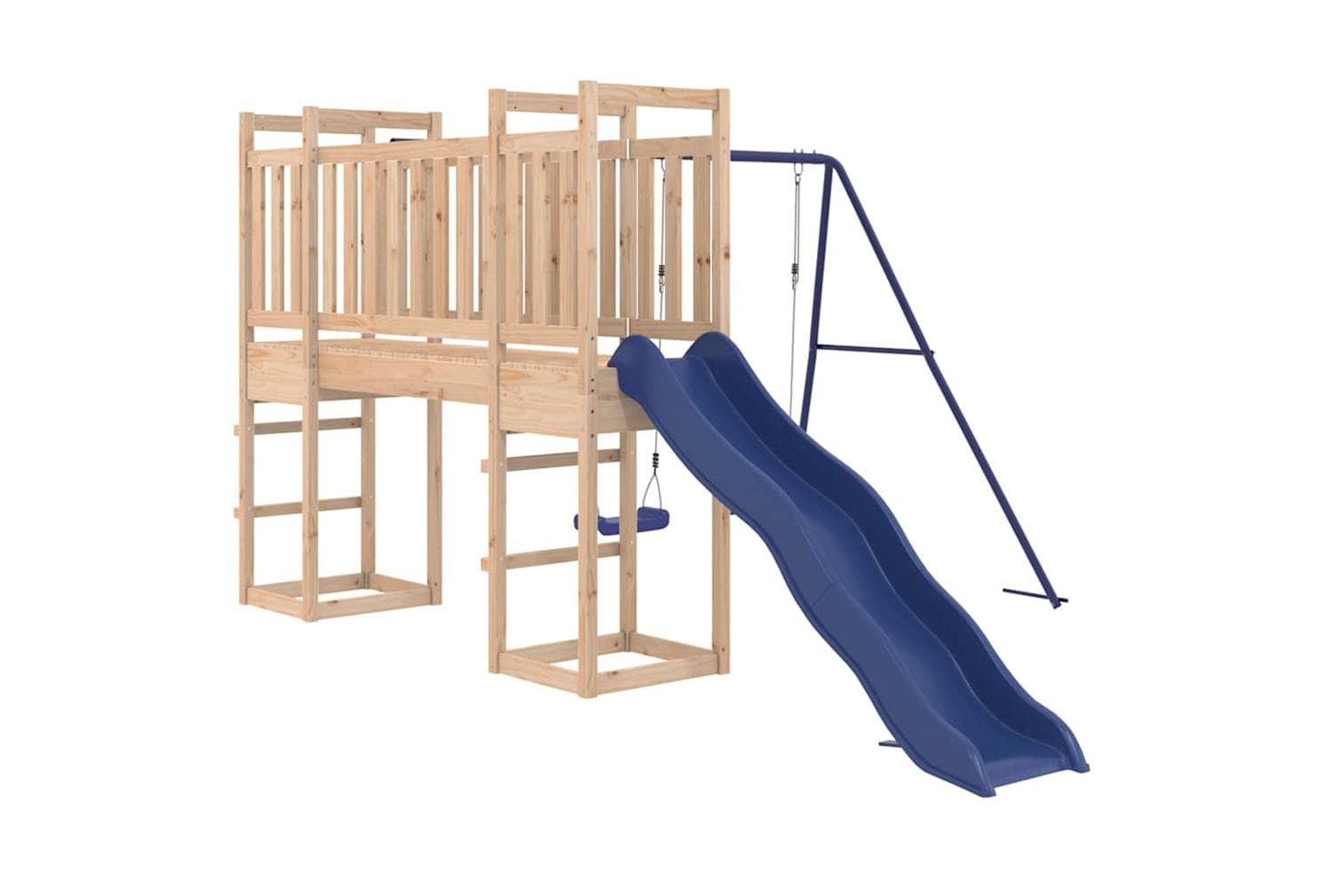Vidaxl Outdoor Playset Solid Wood Pine