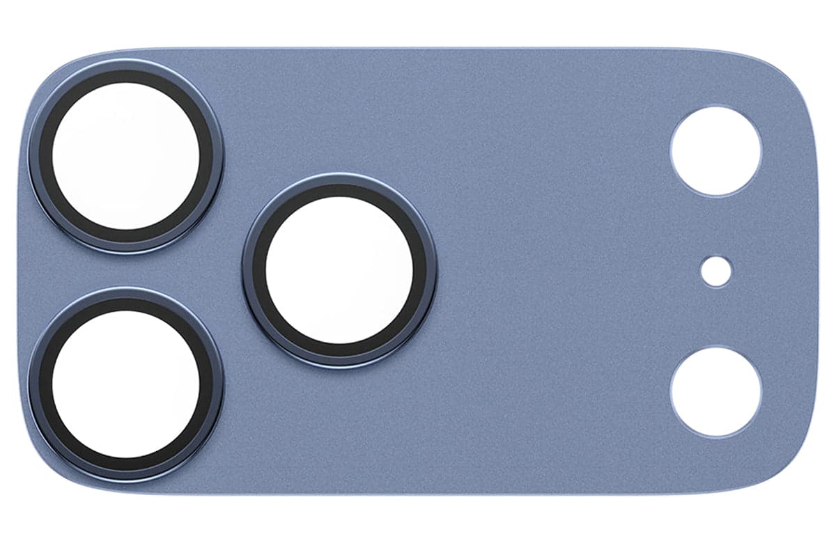 PanzerGlass iPhone 18 Pro Max Fender Camera Protector | Shades of Blue