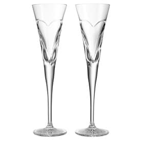 Love Toasting Flute 185ml, Set of Two
