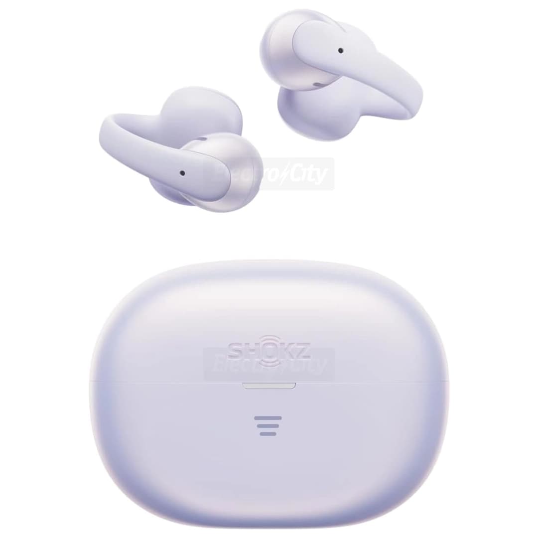 Shokz OpenDots Air Clip-On Headphones | Purple