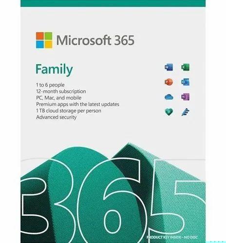 MICROSOFT 365 Family 1 Year...