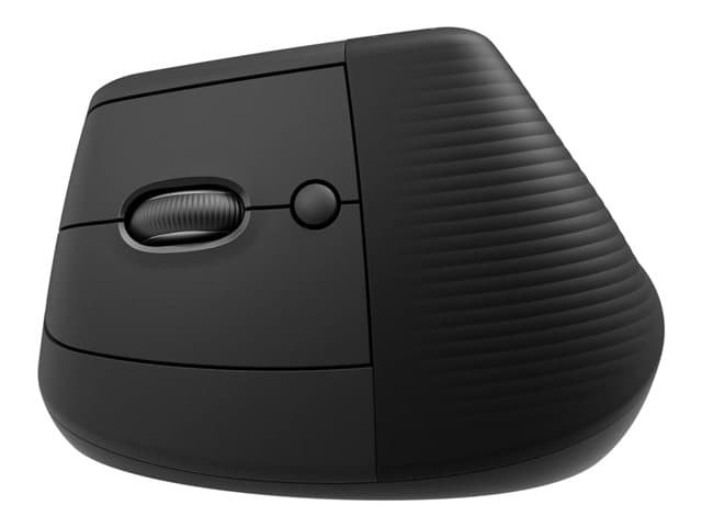LOGITECH - Lift Vertical Ergonomic Mouse - vertical mouse - Bluetooth, 2.4 GHz - graphite