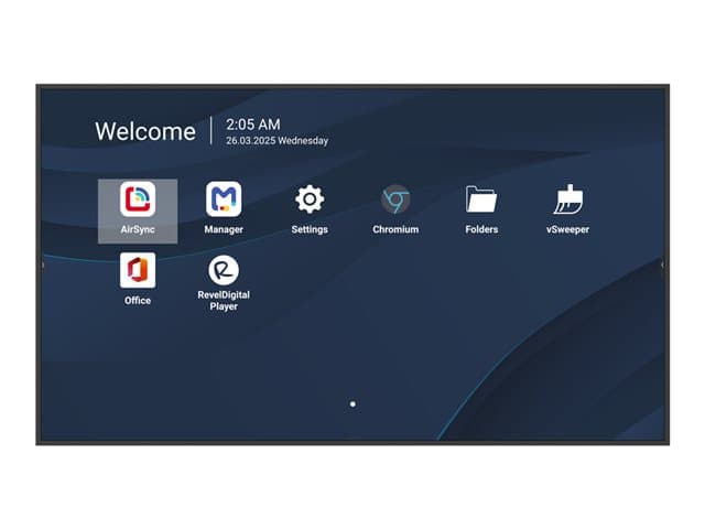 VIEWSONIC - CDE5514-2C CDE14-2C Series - 55" LED-backlit LCD display - 4K - for digital signage