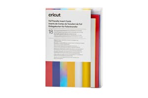 Cricut Celebration Sampler Foil Transfer R10 Insert Cards | 18 ct