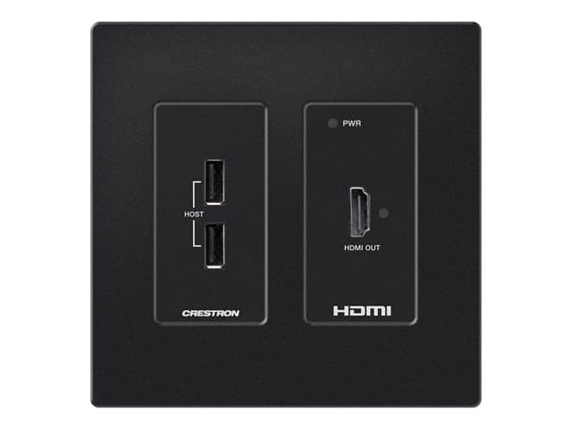 CRESTRON ELECTRONICS - Crestron HD-RXU-4KZ-101-2G-B - video/audio/USB extender - DM Lite