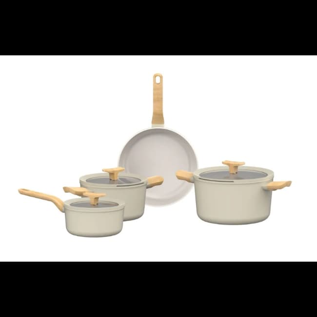 BergHoff 7 Piece Cookware Set Balance | Cream | 3950720