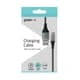 Groove USB-C to USB-A Charging Cable 1M Braided - Space Grey | GVMA005SG