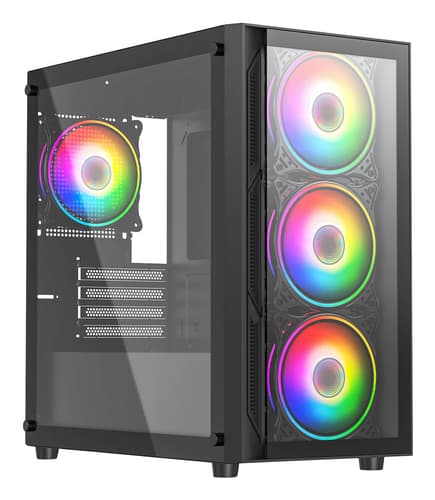 VIDA - LUCID BLACK MATX ARGB CASE