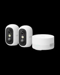 eufyCam C35 2-Camera Kit with HomeBase Mini, White | E811042A