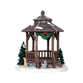 Winter Gazebo Village Accessory 16cm