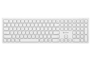 Alogic Echelon USB-C Wireless Keyboard | White