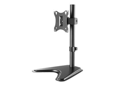 Manhattan TV & Monitor Mount, Desk, Tilt/Swivel/Rotation, 1 screen, Screen Sizes: 10-27", Black, Stand Assembly, VESA 75x75 to 100x100mm, Max 7kg, Lif