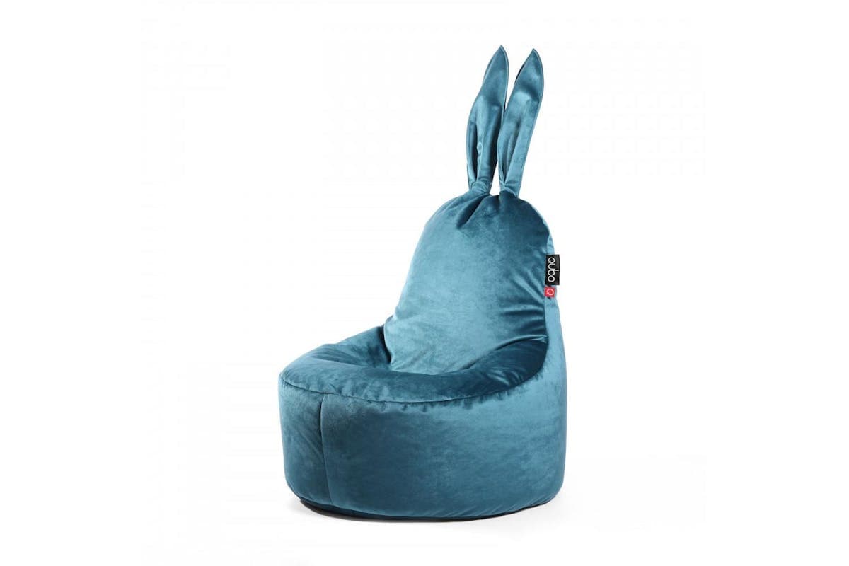 Qubo | Mommy Rabbit | Fresh Fit Bean Bag | Indigo